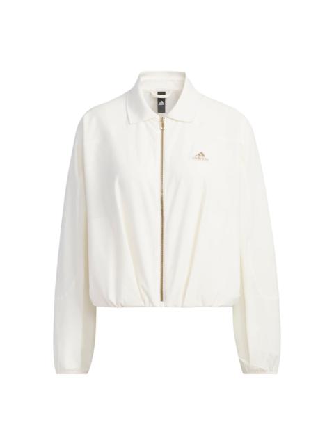 (WMNS) adidas Future Of Tech Shirt Jackets 'white' HY2827