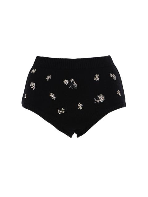 SIMKHAI Georgie Wool Knickers black