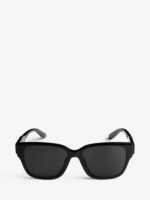 BALENCIAGA Nova Square Af Sunglasses in Black