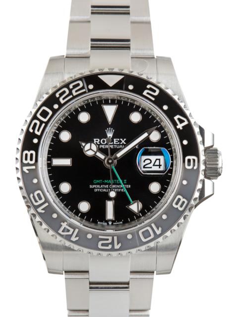 ROLEX Used Rolex GMT-Master II Bruce Wayne 126710GRNR Stainless Steel