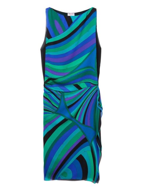 PUCCI Iride-pattern midi dress