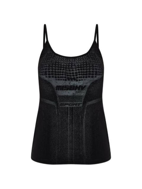 MISBHV logo-detail tank top
