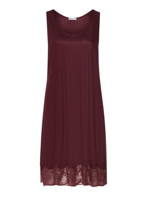 HANRO Lilith Tencel™ Lace Trim Tank Nightgown