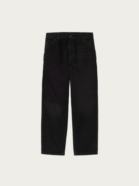Carhartt Single Knee Pant - Black Stone Canvas
