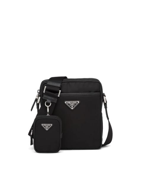 Prada Nylon and Saffiano Leather Bag with Strap