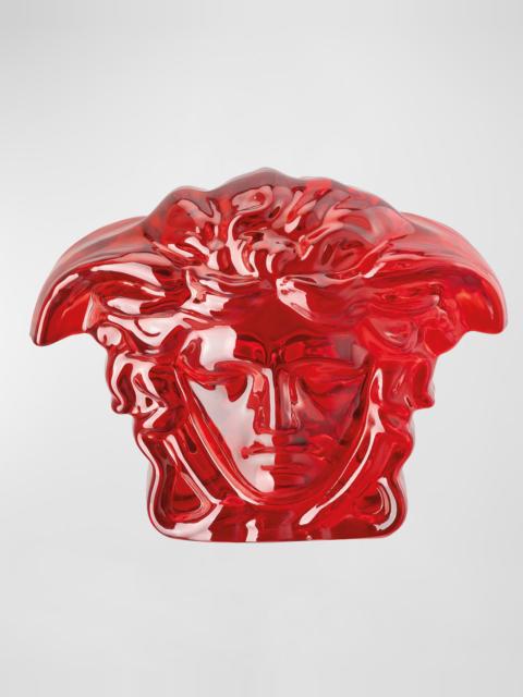 VERSACE Red Medusa Paperweight
