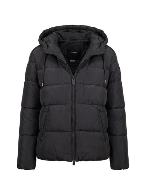 PINKO quilted hooded jacket