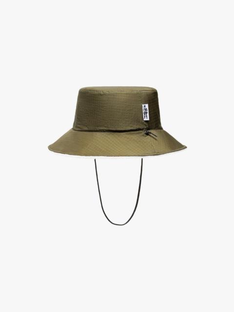 Mackintosh CHILLIN KHAKI NYLON BUCKET HAT | ACC-HA06