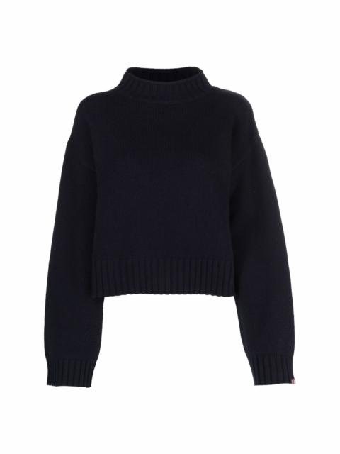 mock neck jumper