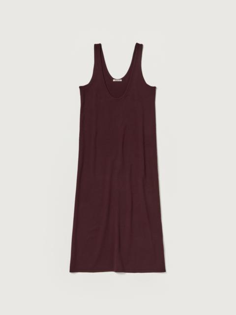 AURALEE HIGH TWIST WOOL KNIT DRESS