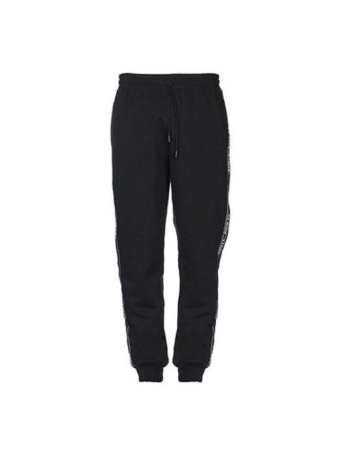 Off-White Men's Off-White Side Stripe Black Pants OMCH008E18A200011000