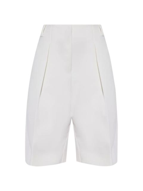 JACQUEMUS high-rise pleated tailored shorts