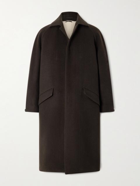 ZEGNA Cashmere and Silk-Blend Coat