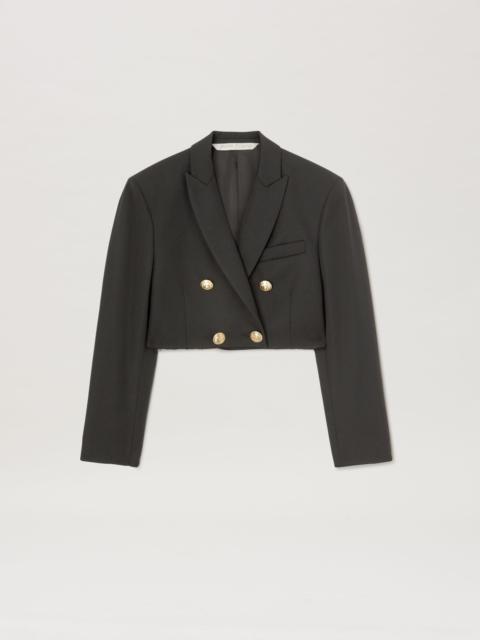 Palm Angels Cropped Boyfriend Blazer