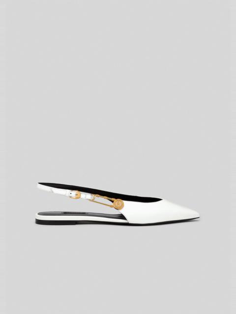 VERSACE Safety Pin Flats