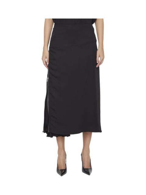 Jil Sander Zipped Midi Skirt