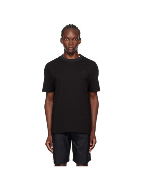 Moncler Black Logo Patch T-Shirt