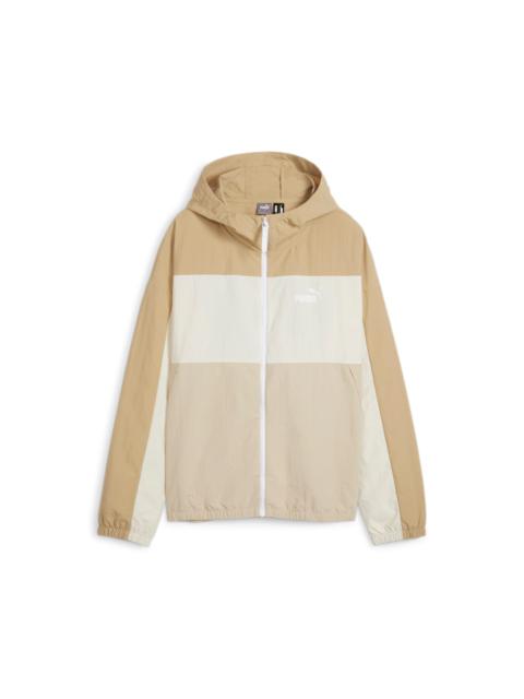 PUMA (WMNS) PUMA Oversized Windbreaker Jacket 'Beige' 675372-83