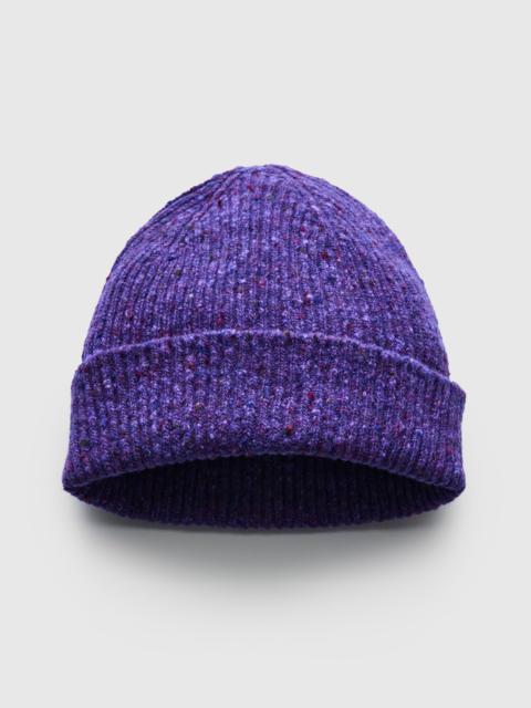 HOWLIN' "Out of the Blue" Wool Beanie in Purple Dream