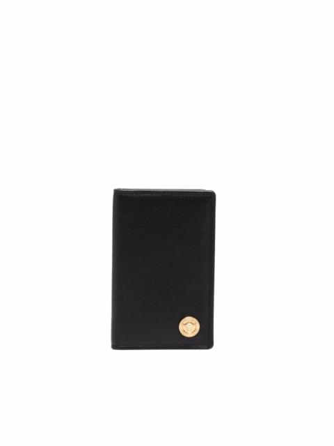 VERSACE bi-fold leather wallet