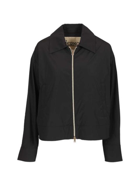 Herno collared zip jacket