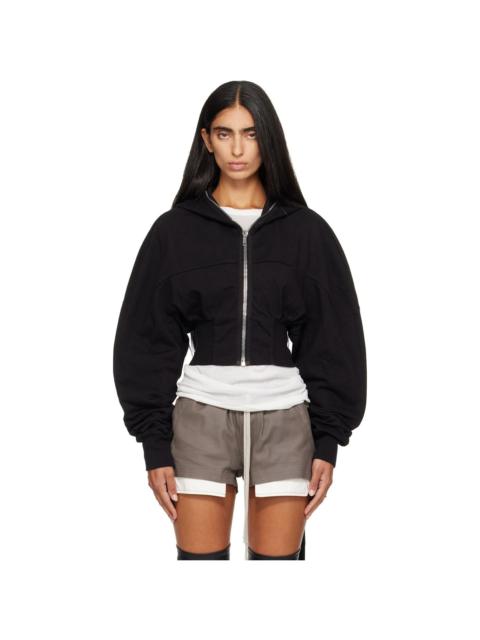 Rick Owens DRKSHDW Black Tower Collage Hoodie
