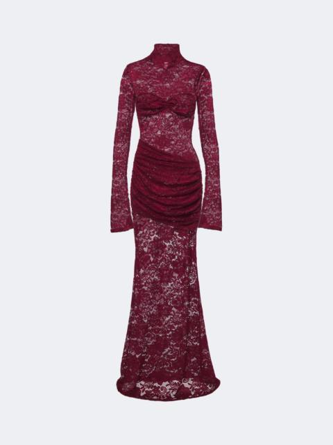 BANANHOT Francisca guipure lace gown