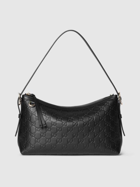 GUCCI GG Emblem medium shoulder bag