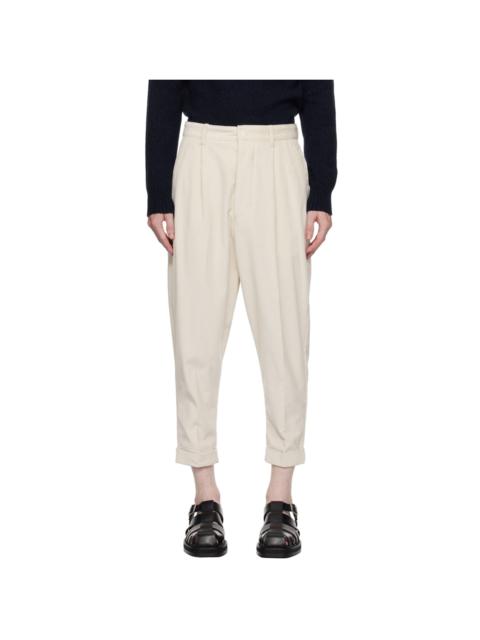 Off-White Carrot Oversized Trousers