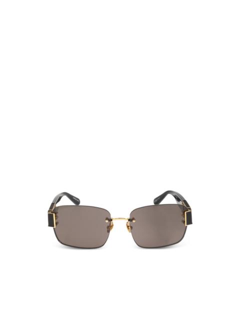 LINDA FARROW Jessica rectangle sunglasses