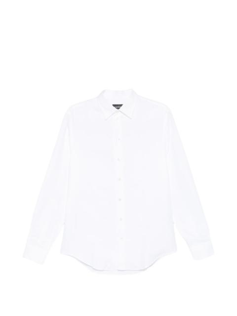 EMPORIO ARMANI long-sleeve collar shirt