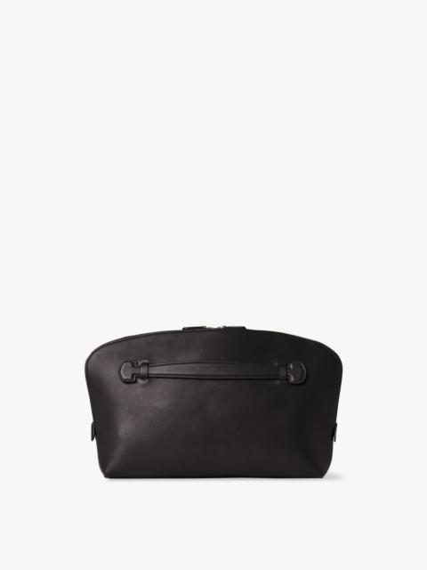 The Row Ellie Clutch in Leather