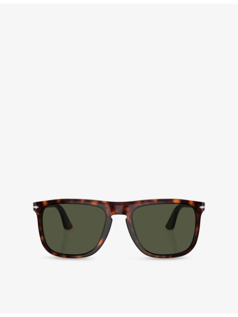 Persol PO3336S Pilot-Frame Acetate Sunglasses