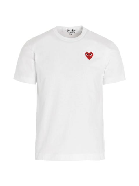 Comme des Garçons PLAY Logo patch t-shirt