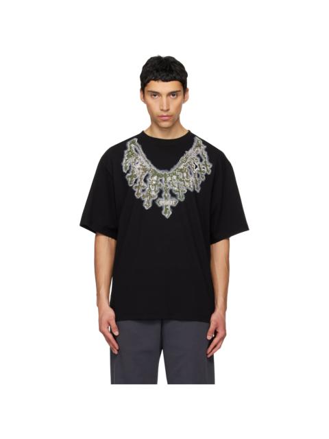 Black Cross Necklace T-shirt