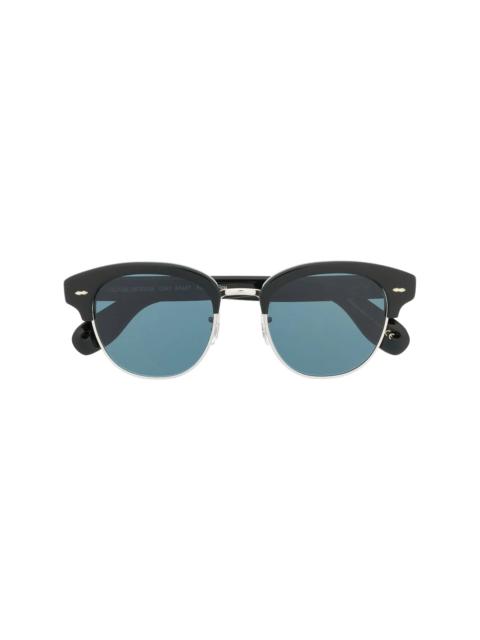 square tinted sunglasses