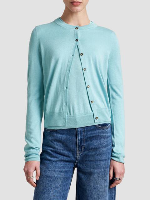 LA LIGNE Women's Ben Cardigan - Aqua