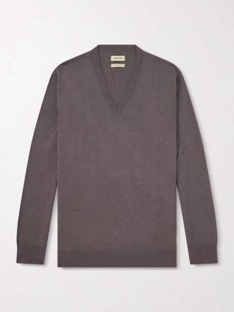 DE BONNE FACTURE Saxophonist Wool Sweater