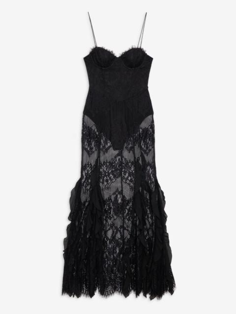 For Love & Lemons Shirley Lace Maxi Dress