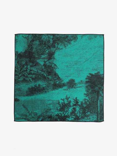 N°21 LANDSCAPE-PRINT SCARF