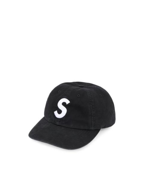 Supreme washed-canvas S logo cap