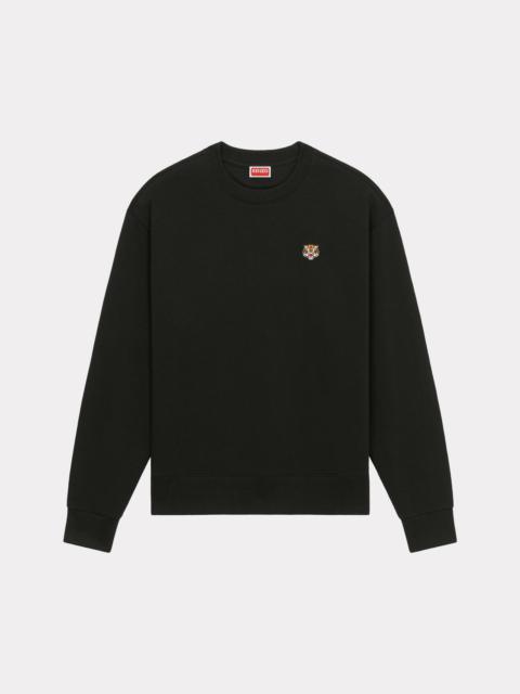 'Lucky Tiger Crest' embroidered classic sweatshirt