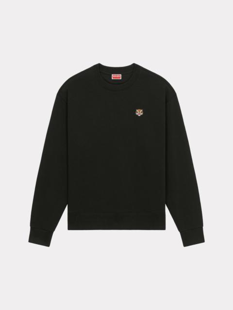 ★KENZO★ Gats Bokeh 20 Classic Sweatshirt Black FE65SW2204M Boke Flower 2.0' embroidered sweatshirt in cotton | Men's