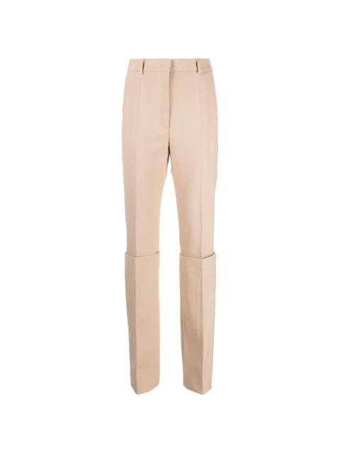 Holiday straight-leg trousers