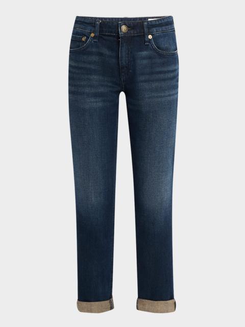 rag & bone Dre Low-Rise Slim Boyfriend Jeans