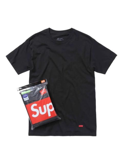 Supreme Supreme x Hanes FW26 Tagless T-Shirts (3 Pack) 'Black' SUP-FW26-035-BLK