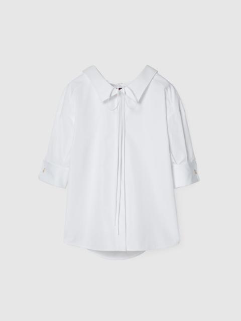 Heavy cotton poplin shirt