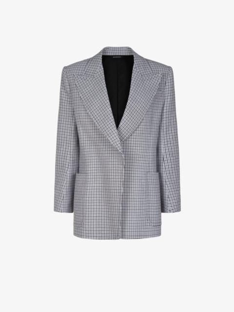 Givenchy Double breasted jacket in houndstooth wool