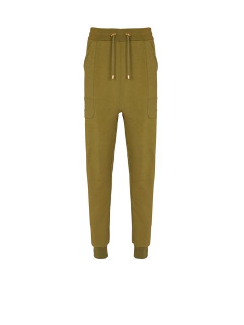 Balmain Jogging bottoms made from eco-responsible cotton