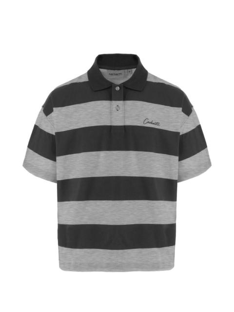 Carhartt WIP striped polo shirt